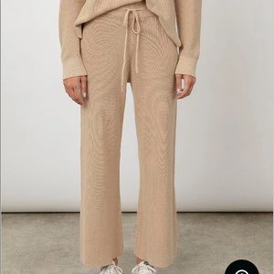 Rails Brook Cotton-Cashmere Knit Pants